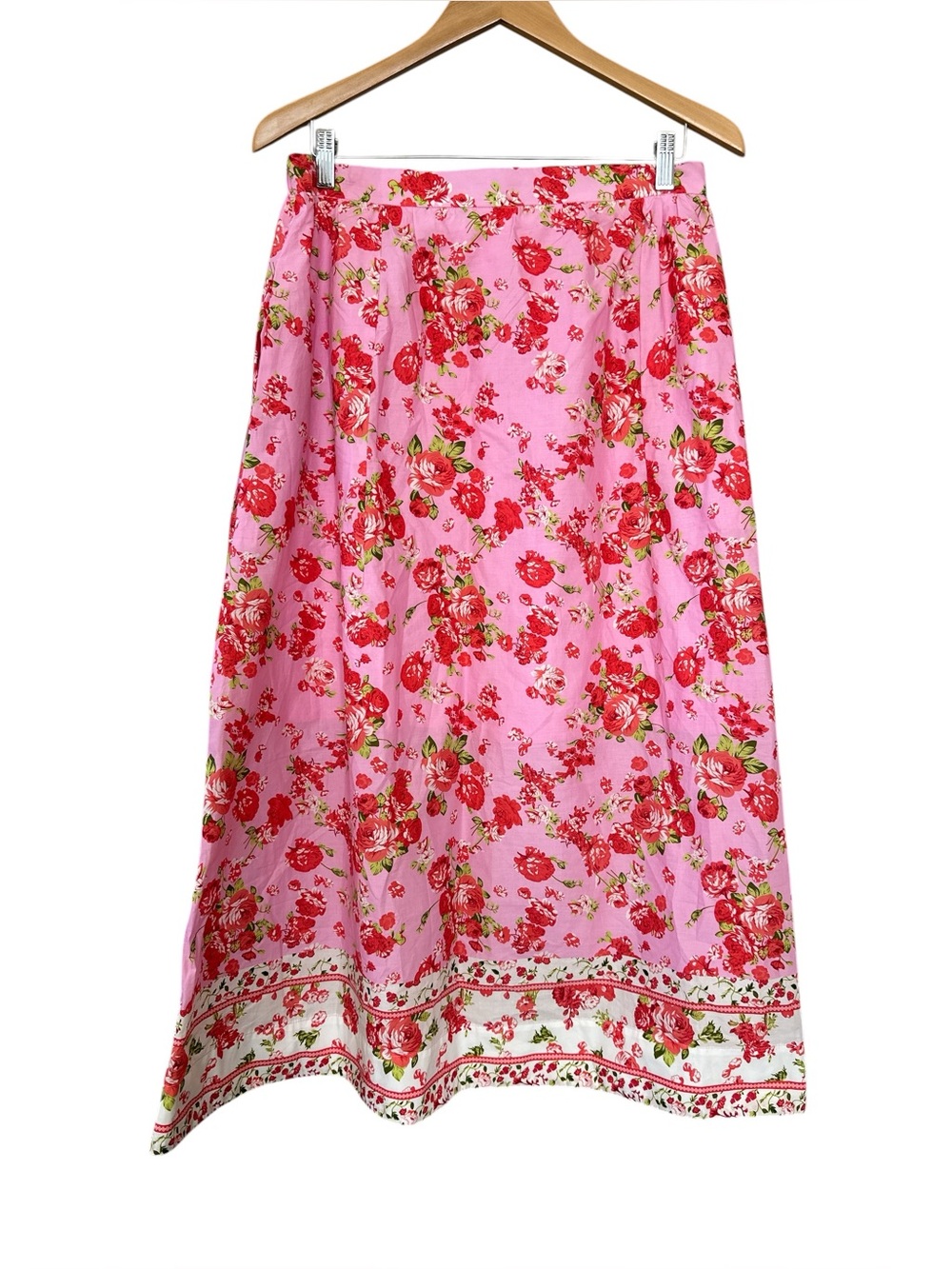 NWT Entro Alma Floral Print Midi Skirt - Picture 4 of 9